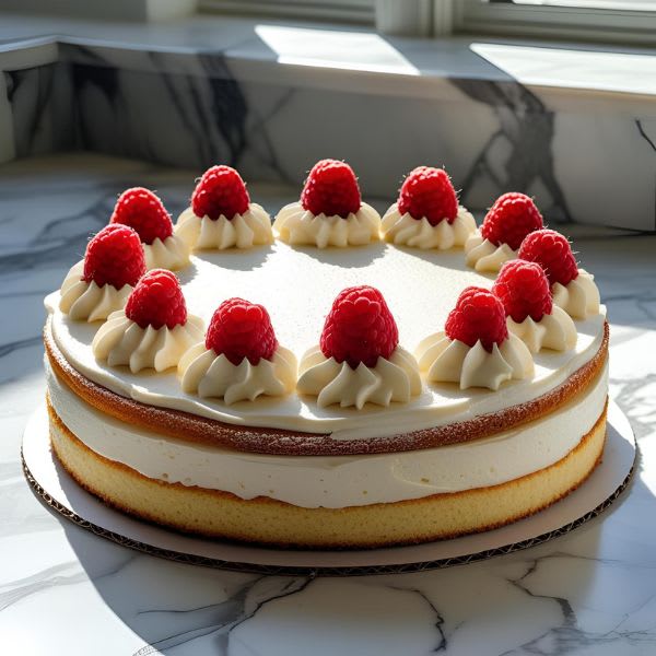 5-Egg Vanilla Sponge – The Ultimate Balance of Flavor and Airiness
