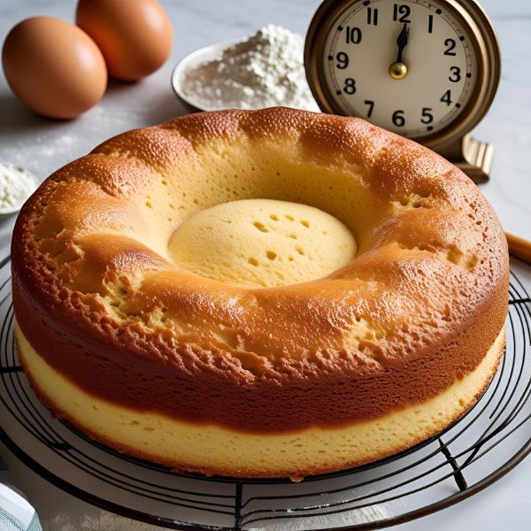 5-Ingredient Vanilla Sponge – Minimalist Magic