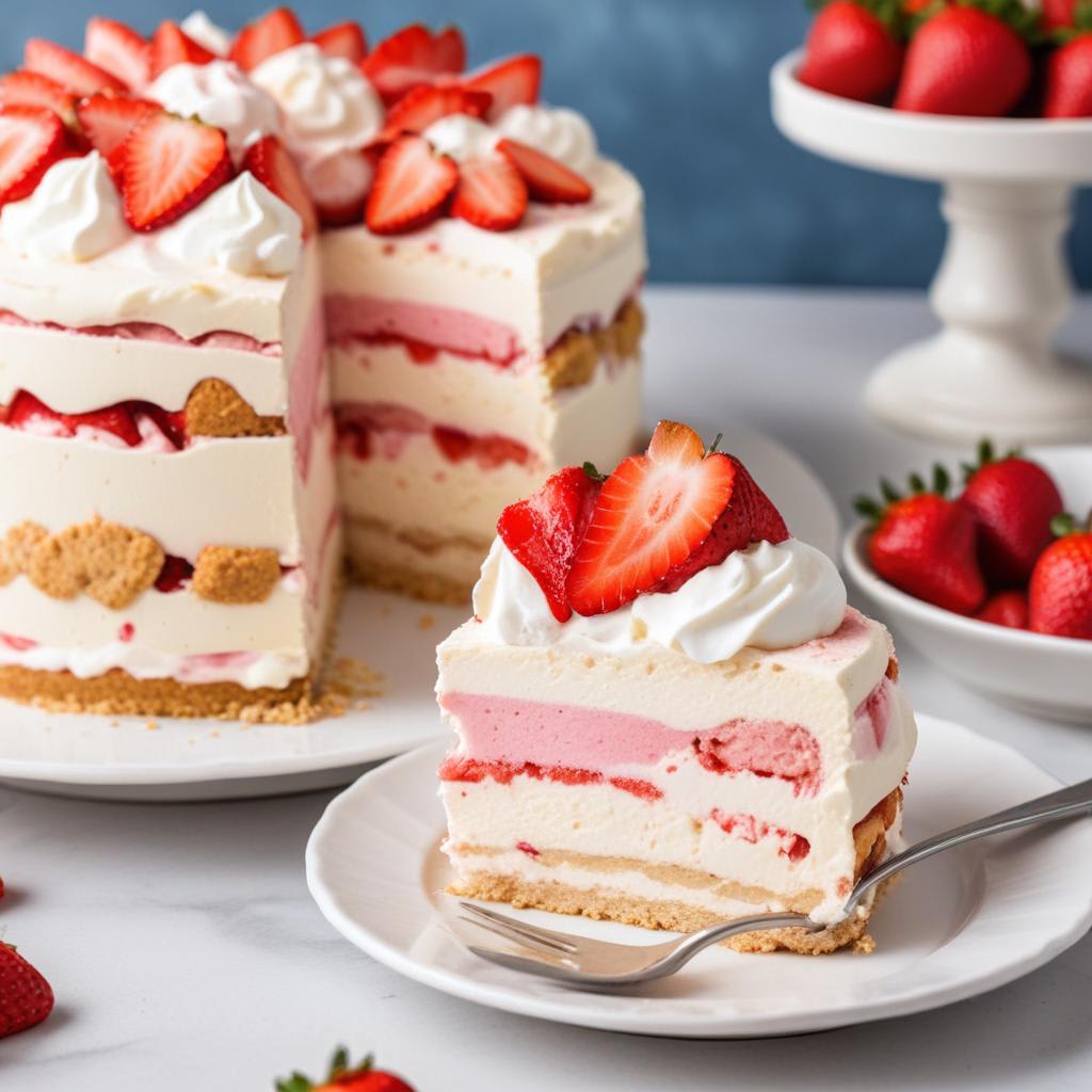 Strawberry Shortcake Ice Cream Cake: The Ultimate Summer Dessert That's ...