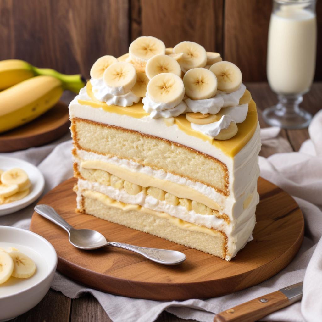Banana Pudding Layer Cake with Whipped Topping: The Ultimate Southern ...