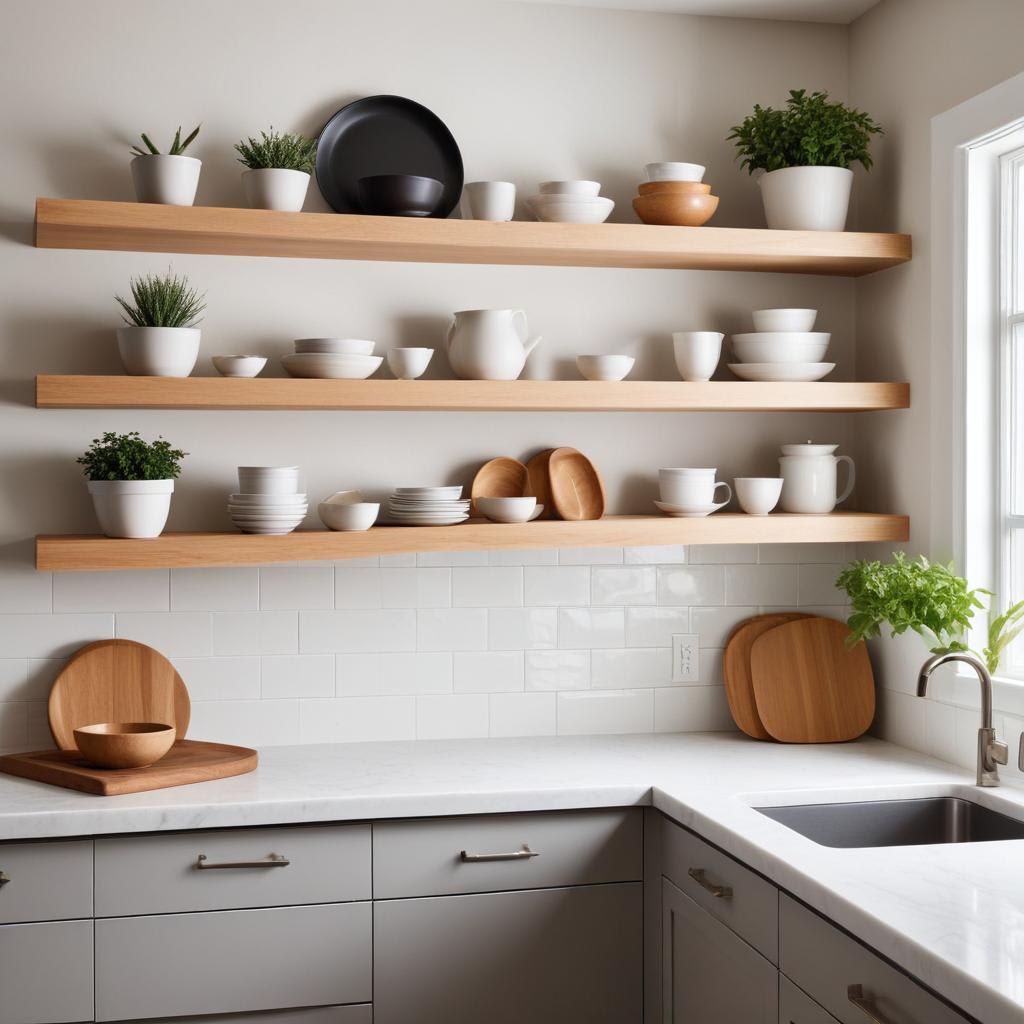 Kitcen Thread How to Add Floating Shelves for Extra Kitchen Storage | Kitchen Asking