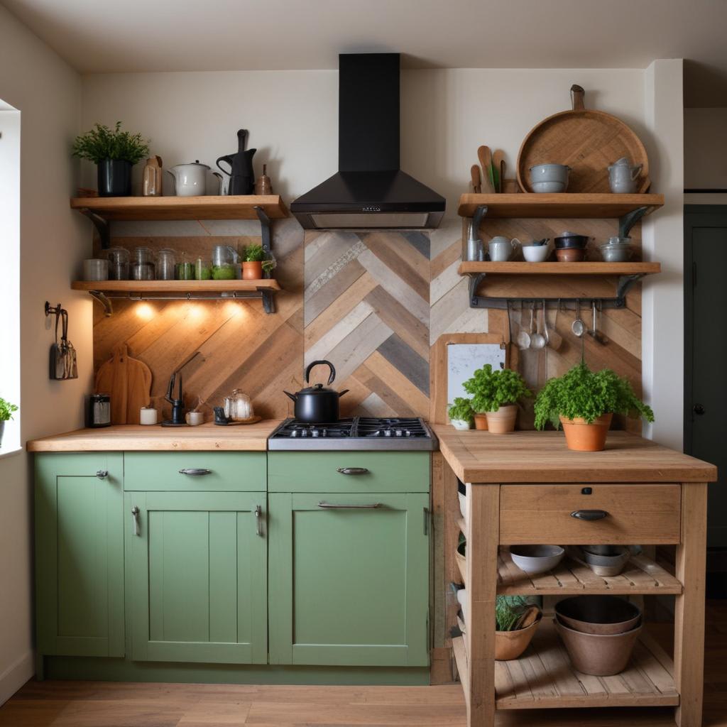 Kitcen Thread Eco-Friendly Kitchen Decor Using Reclaimed Materials: Transform Your ...