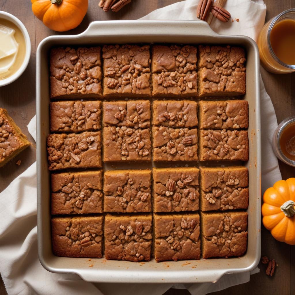 Maple Pumpkin Bars with Pecan Streusel: Irresistible Fall Dessert