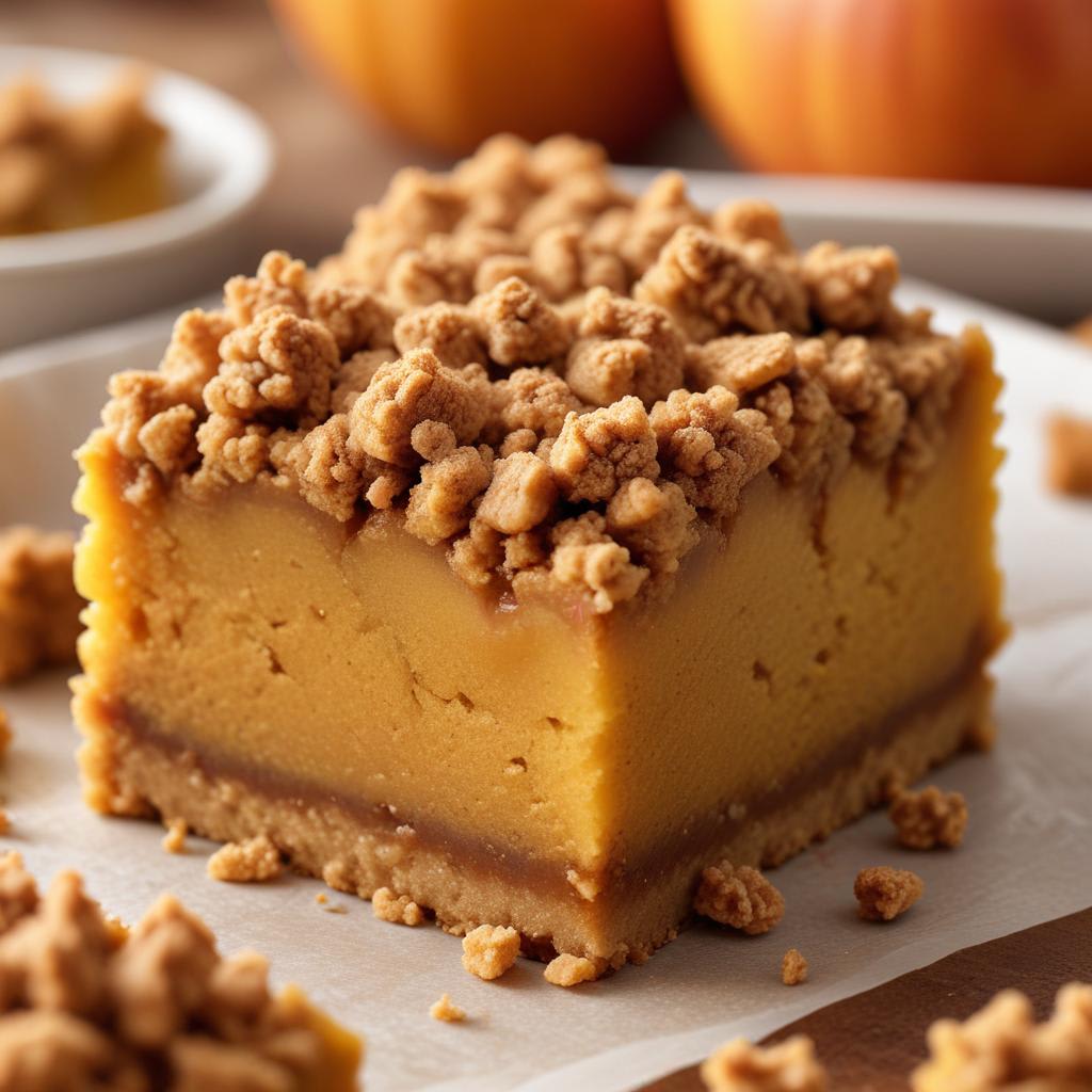 Apple Pumpkin Bars with Cinnamon Crumble Topping: The Ultimate Fall Dessert