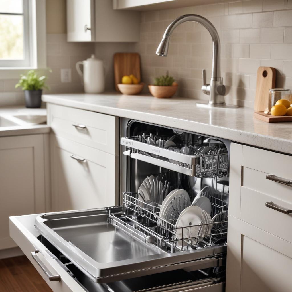 Image showcasing Which water efficient appliances are best for busy modern kitchens?