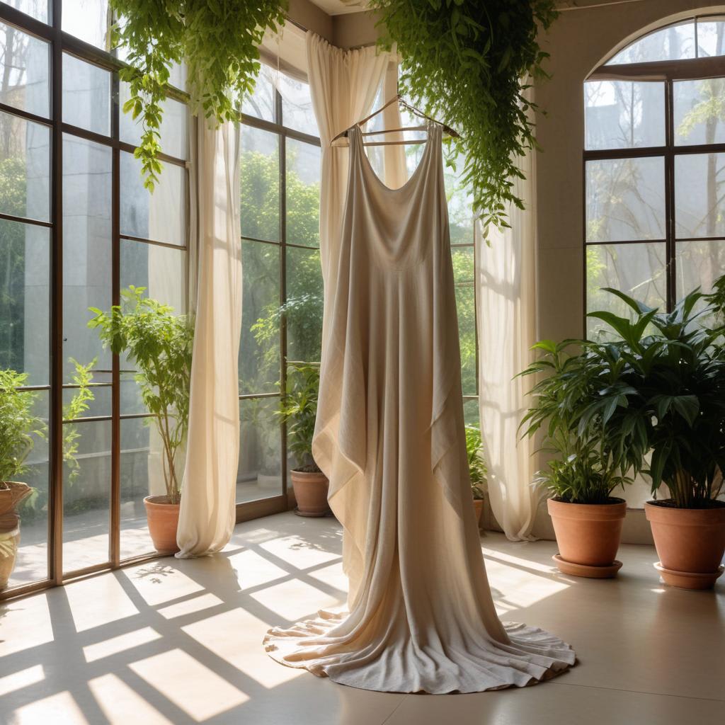 What defines low impact fashion design through innovative fabric choices?