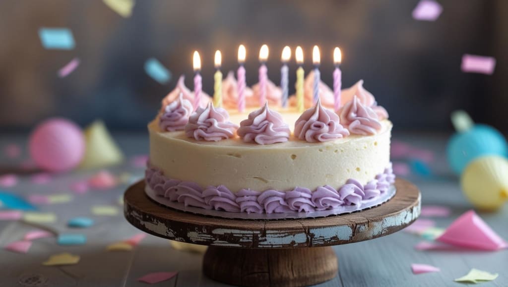 6-Inch Vanilla Cake – Perfect for Small Celebrations
