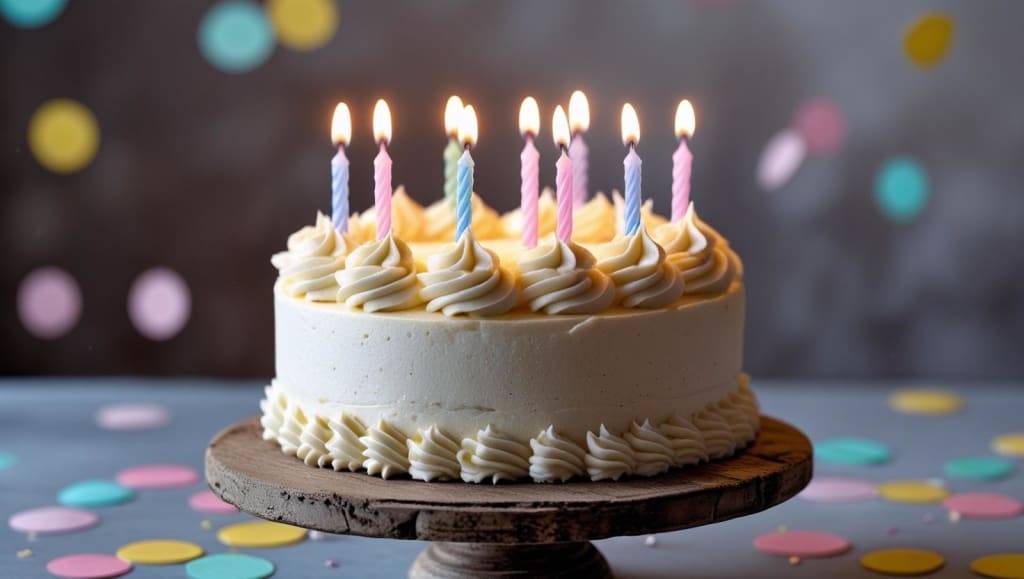 6-Inch Vanilla Cake – Perfect for Small Celebrations