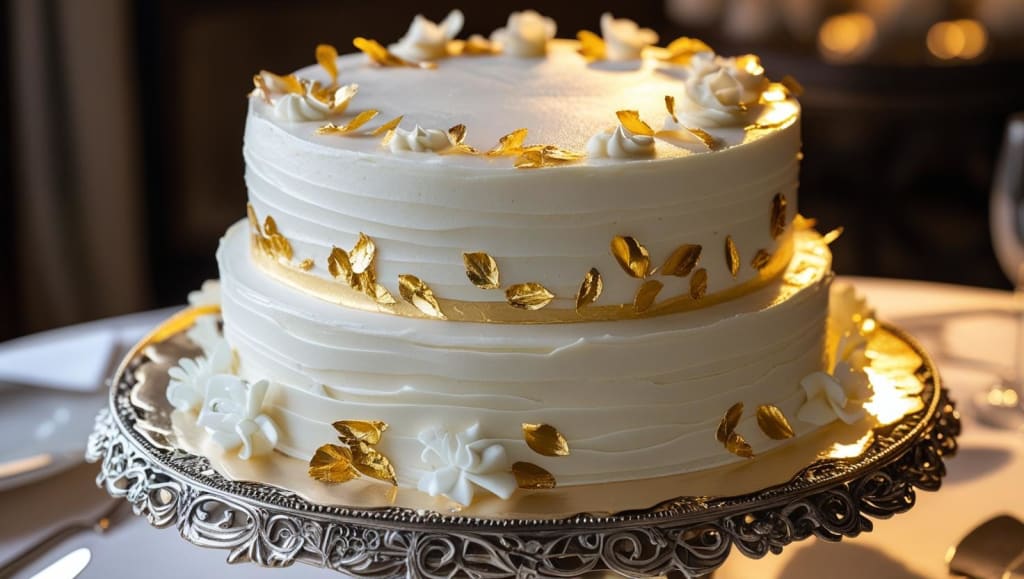 Elegant Vanilla Bean Cake – A 60th Birthday Showstopper