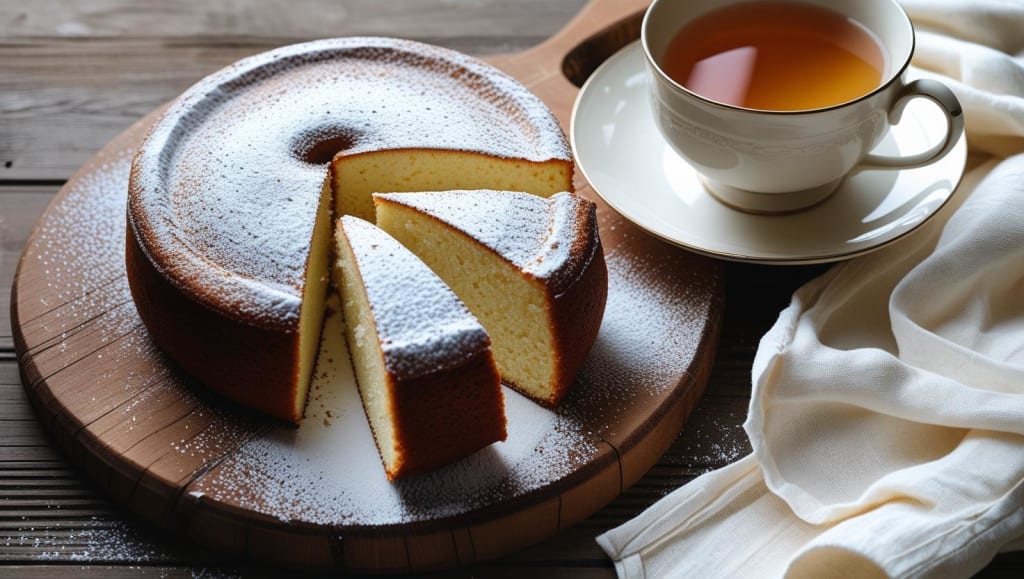 6 oz Flour Vanilla Cake – Simple & Sweet
