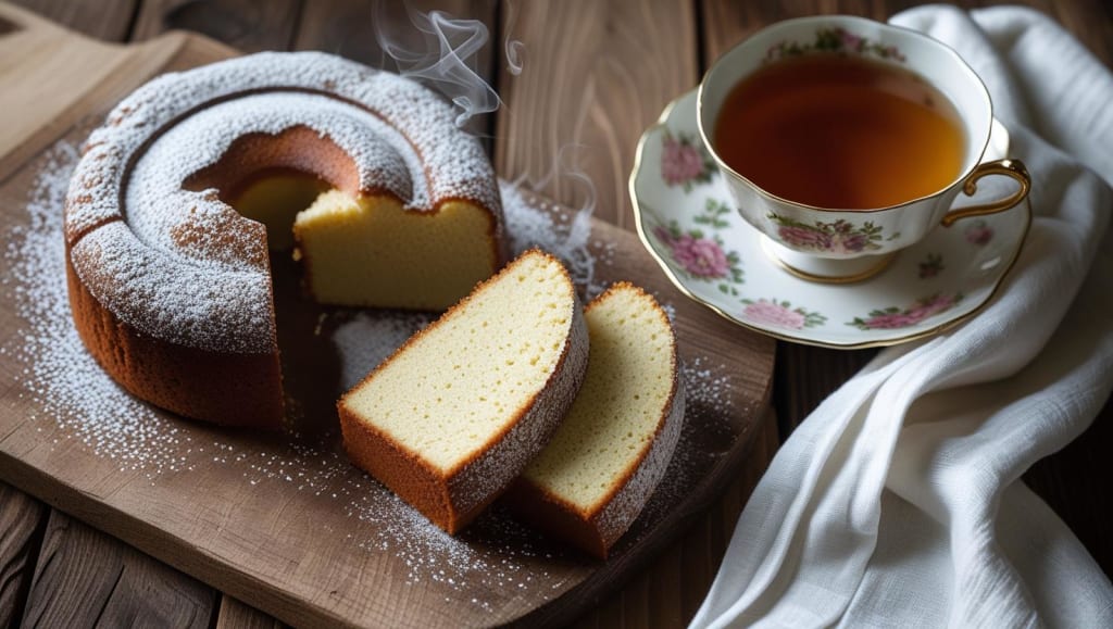 6 oz Flour Vanilla Cake – Simple & Sweet