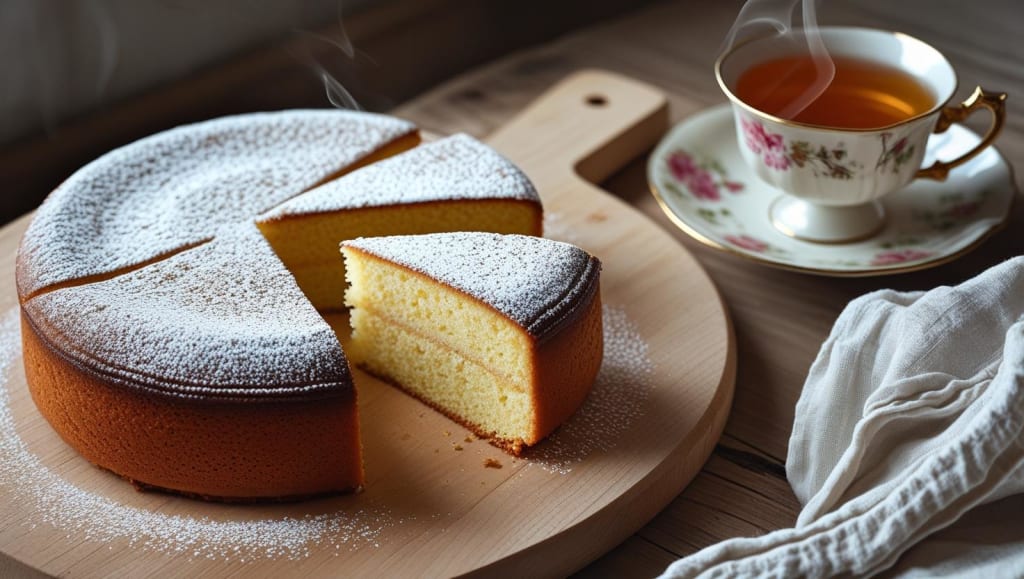 6 oz Flour Vanilla Cake – Simple & Sweet