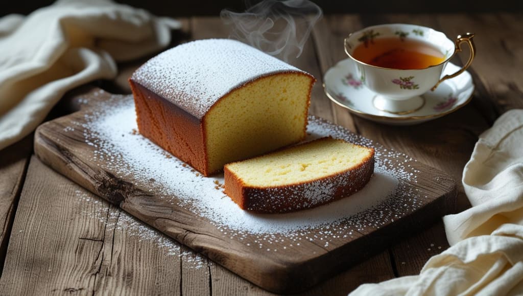 6 oz Flour Vanilla Cake – Simple & Sweet