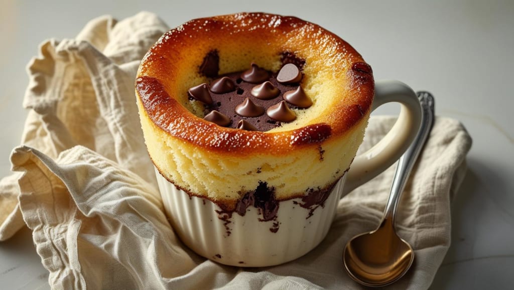 5-Minute Microwave Mug Cake – The Ultimate Sweet Fix
