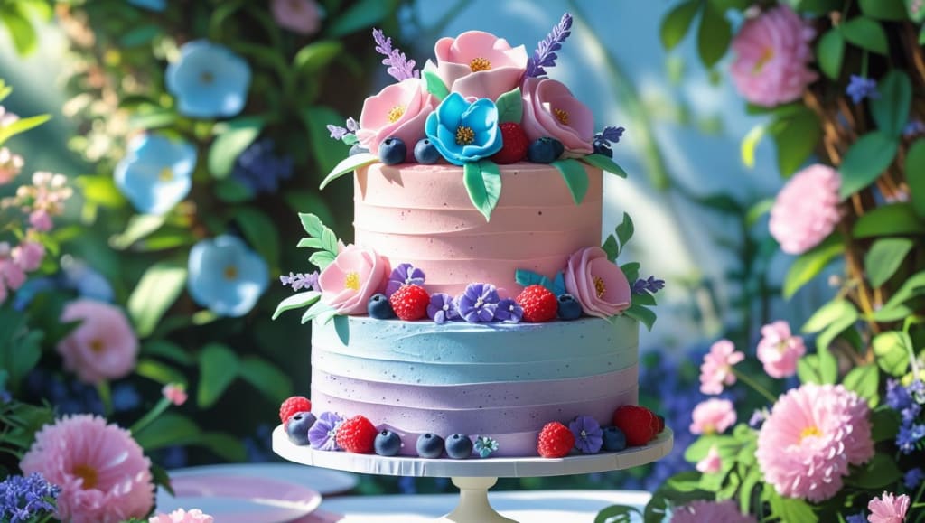Two-Tier Celebration Cake – The Ultimate Showstopper