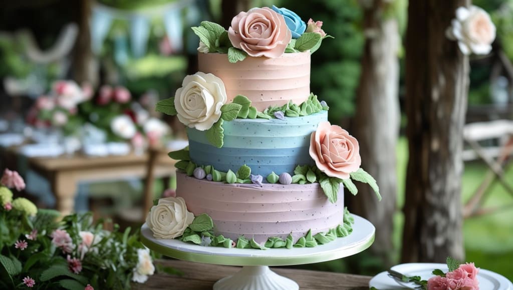 Two-Tier Celebration Cake – The Ultimate Showstopper