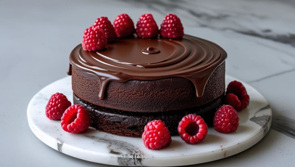 6-Inch Chocolate Cake – Rich and Ready for Romance