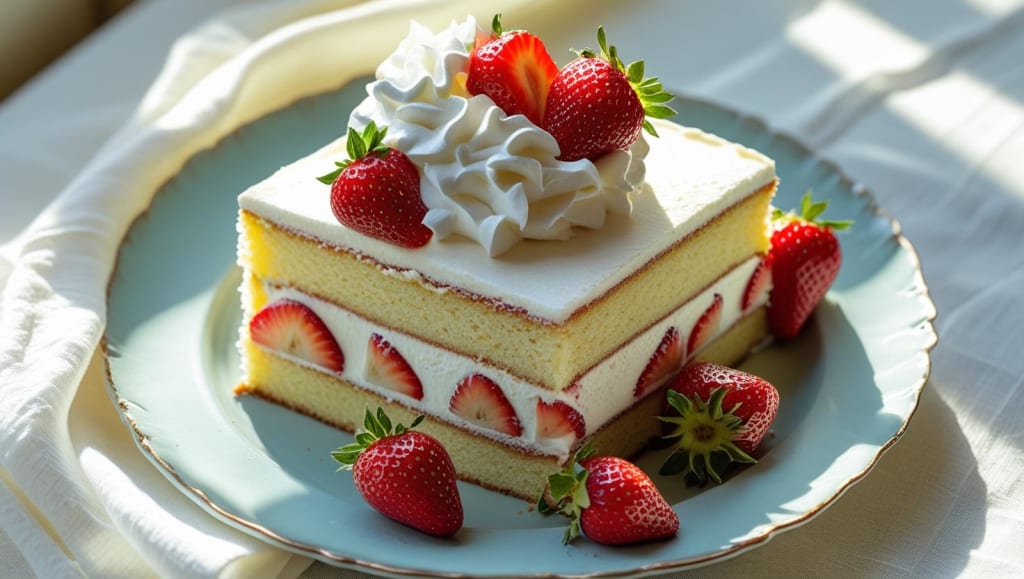 A Simple Vanilla Cake for Any Occasion