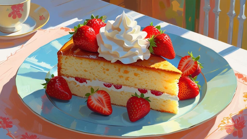 A Simple Vanilla Cake for Any Occasion