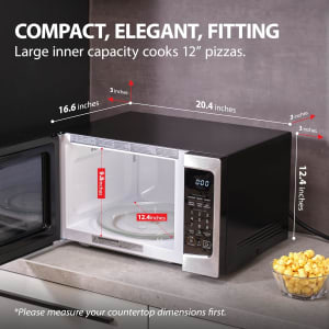 TOSHIBA ML-EM34P(SS) Smart Countertop Microwave