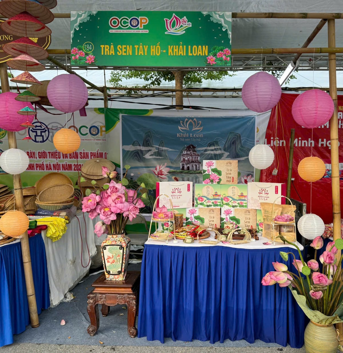 Bảng giá trà sen Tây Hồ Khải Loan