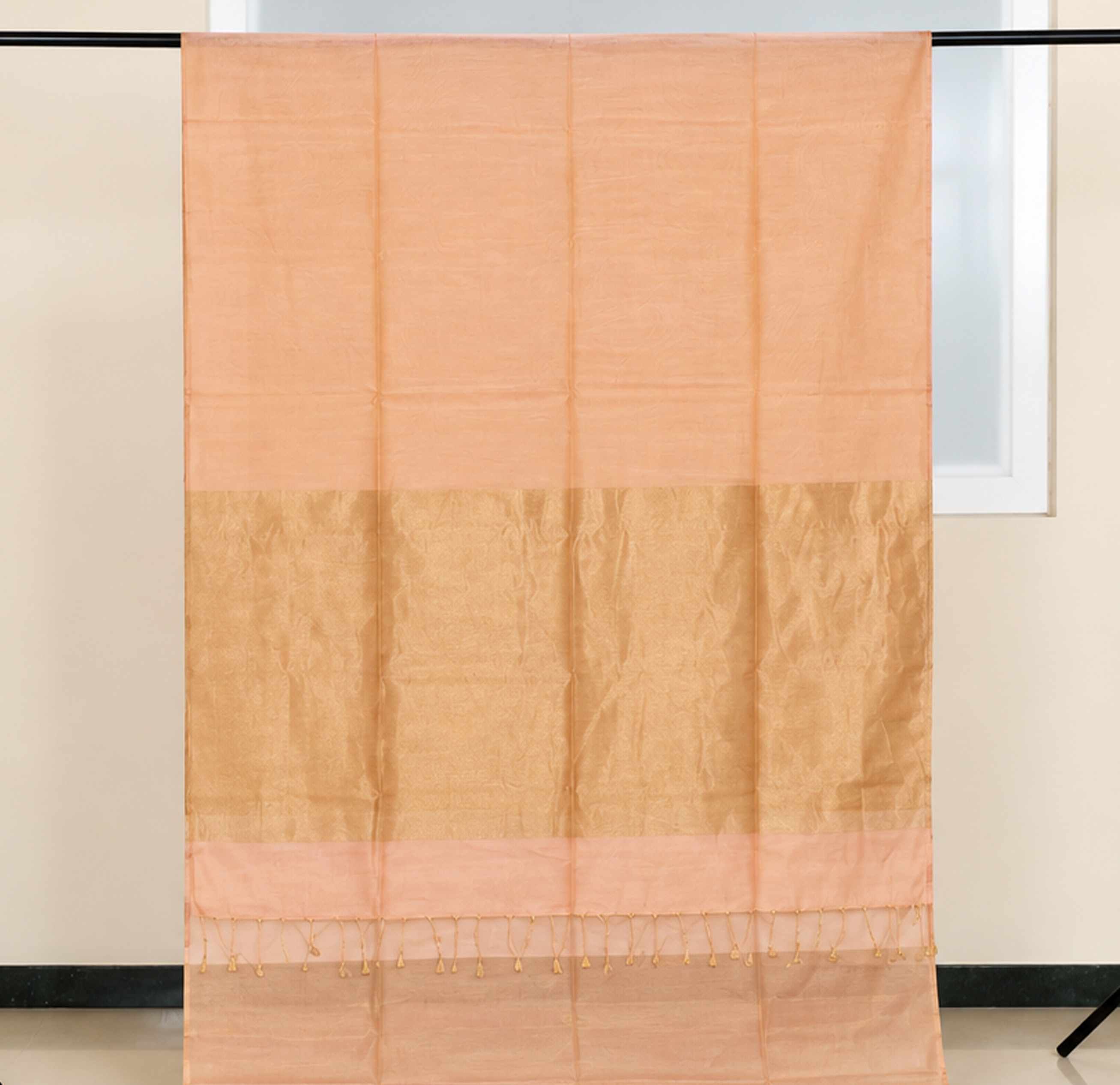Golden Tissue Saree