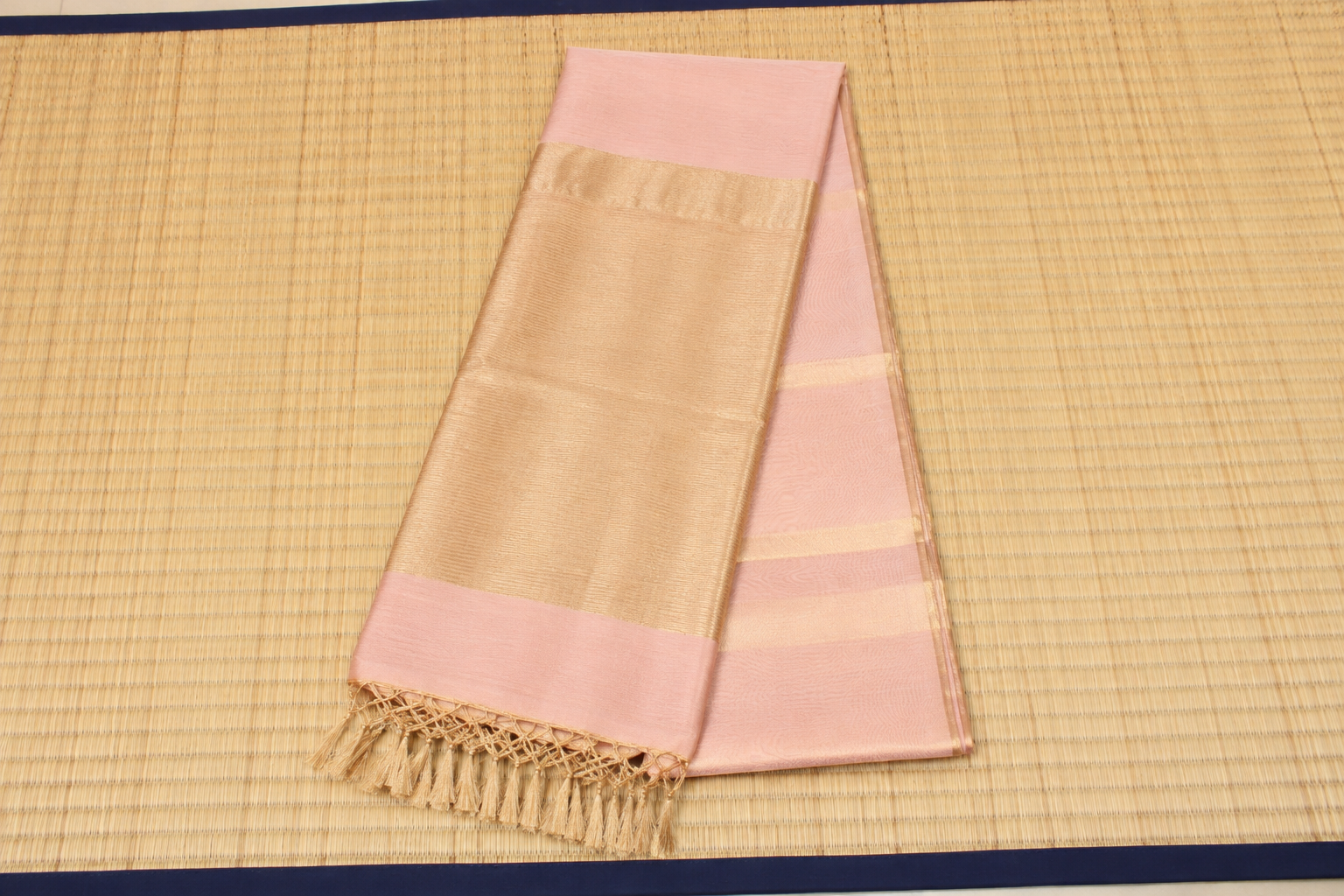 Golden Tissue Saree image 2