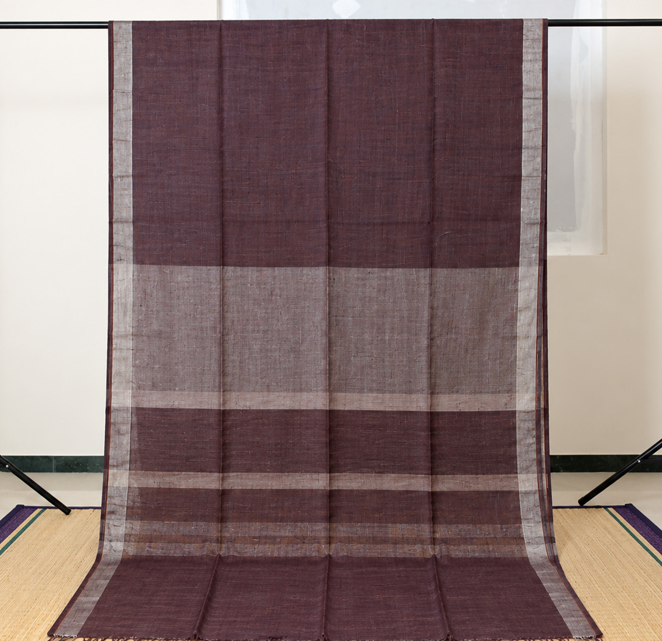 Brown Silver Interwoven
