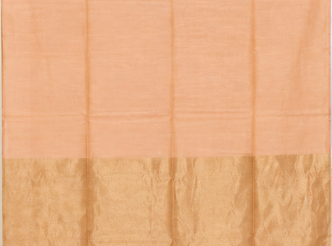 Golden Tissue Saree image 3