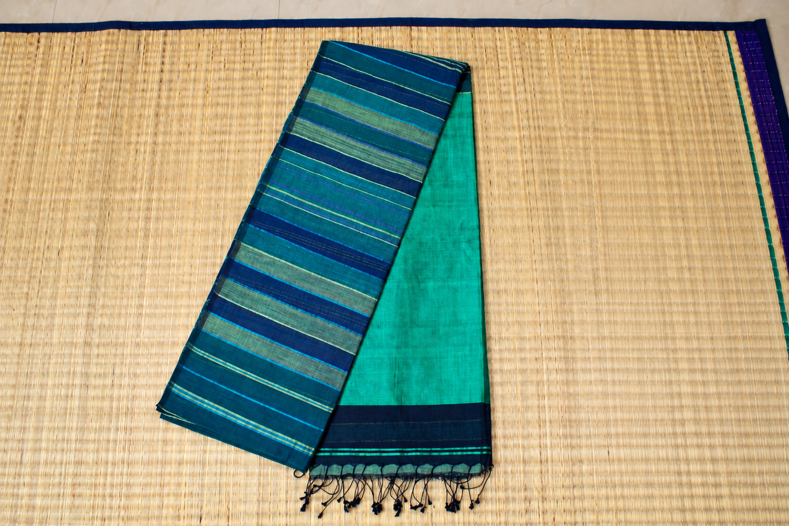 Green Navy Stripes image 2