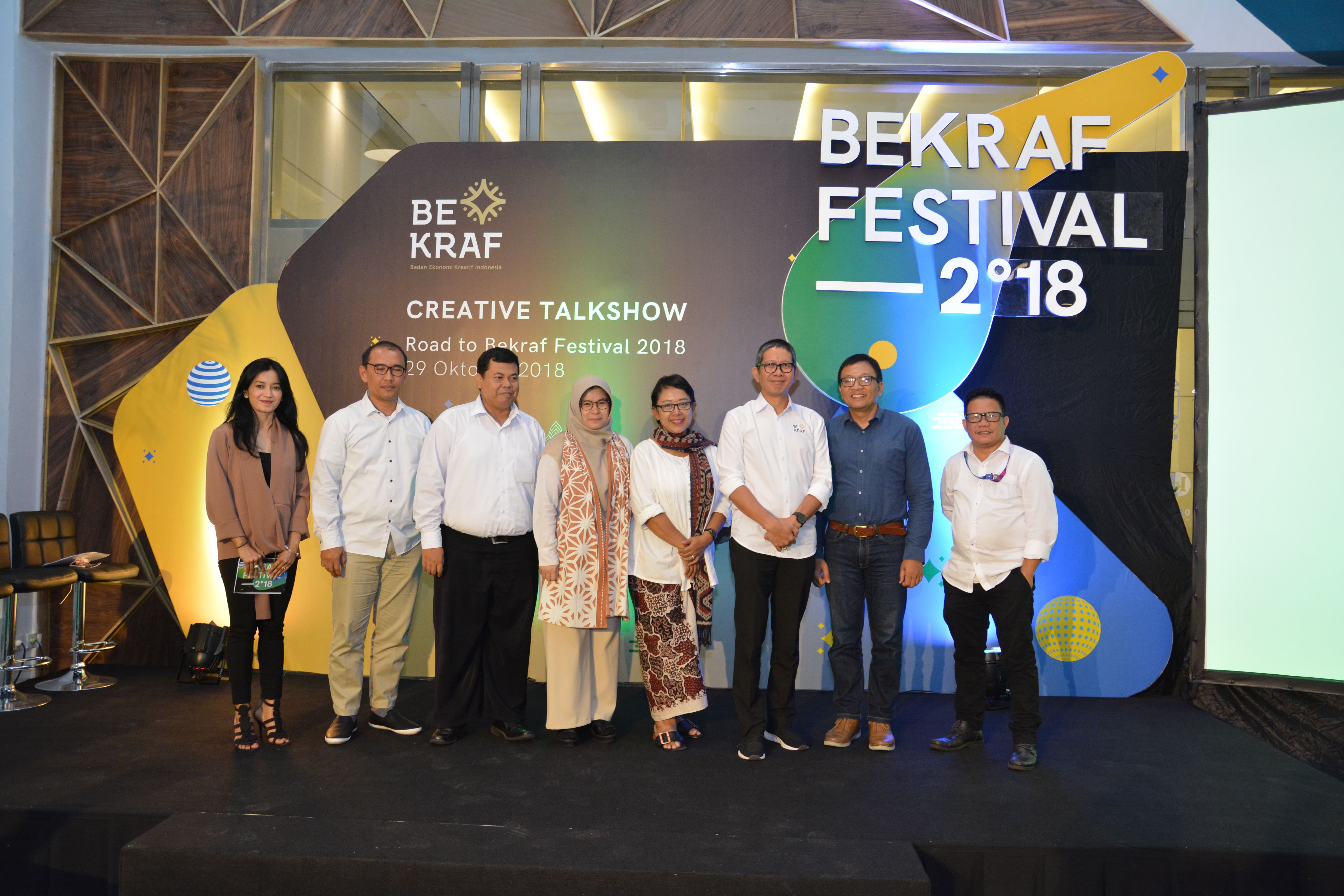 Creative Talkshow <br>BEKRAF FESTIVAL 2018