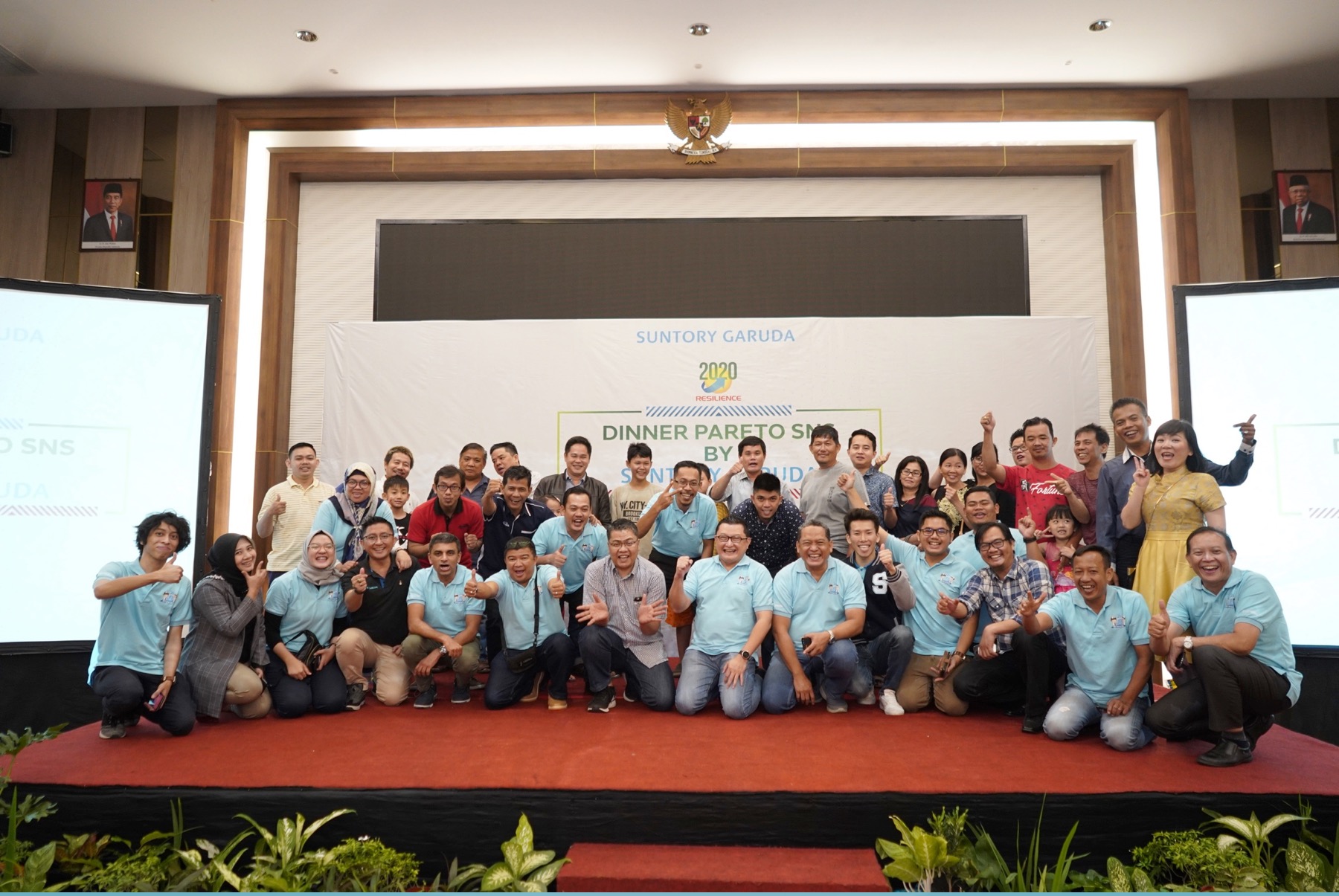 Suntory Garuda Beverage Dinner Pareto SNS 2020
