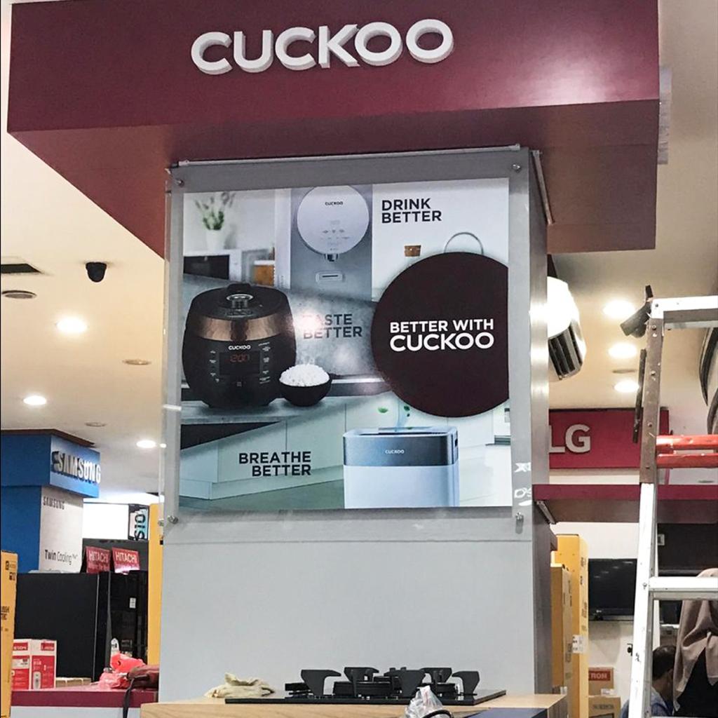Booth Store Construction and Design for Cuckoo Indonesia