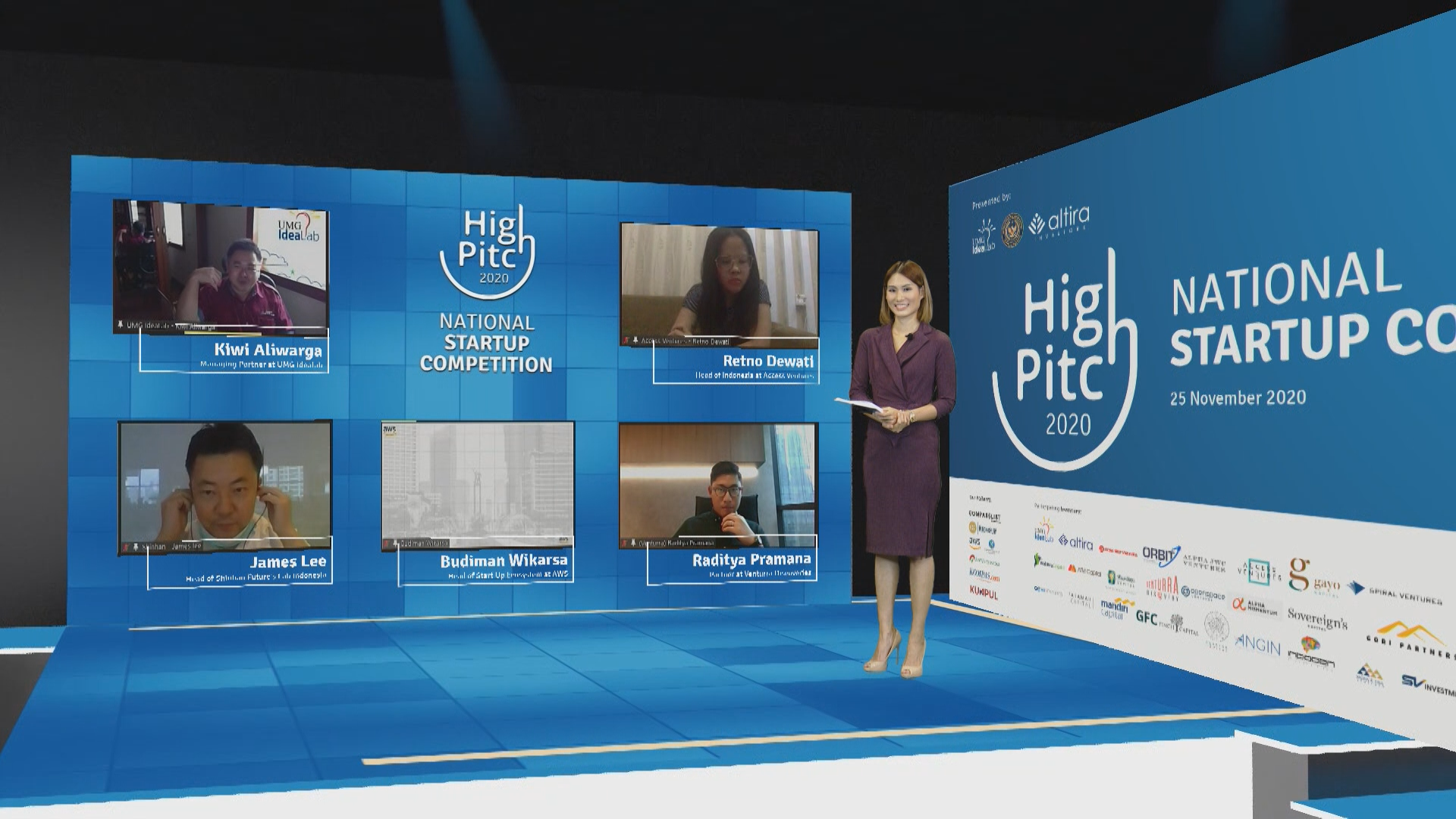 High Pitch 2020 : Final Piching National Startup Competition Virtual Event