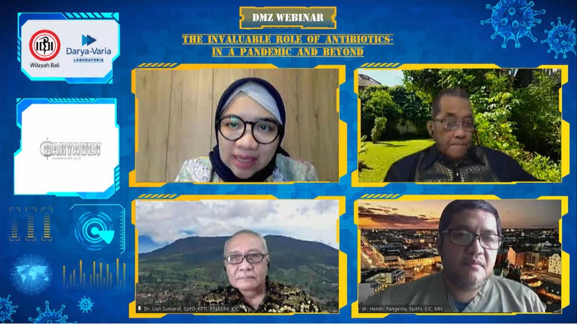 Darya Varia DMZ Webinar: The Invaluable Role Of Antibiotics In a Pandemic And Beyonds