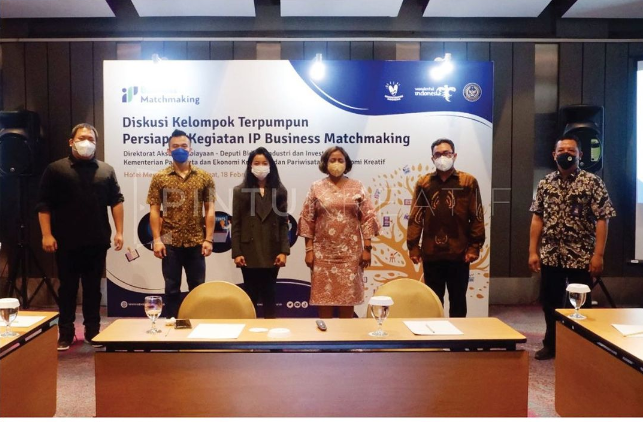 Kemenparekraf/Baparekraf Diskusi Kelompok Terpumpun Persiapan Kegiatan IP Business Matchmaking