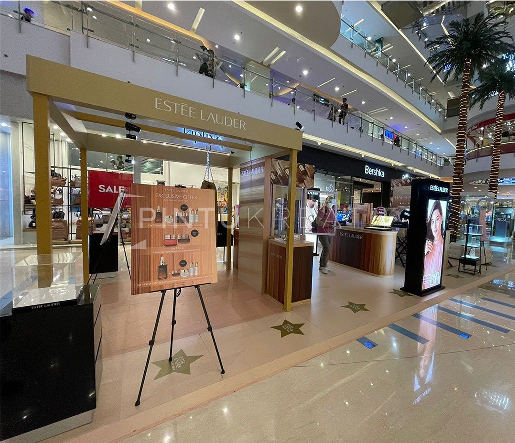 Booth Production for Estee Lauder Indonesia