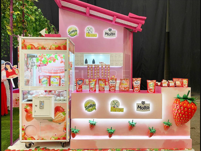 Production Booth for Unilever