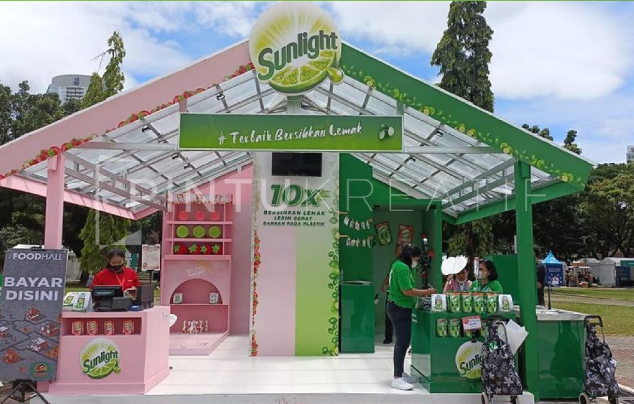 Production Booth for Sunlight @ Festival Jajanan Bango 2022