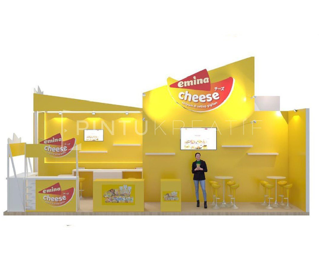 Production Booth for Emina Cheese @ SIAL InterFOOD 2022