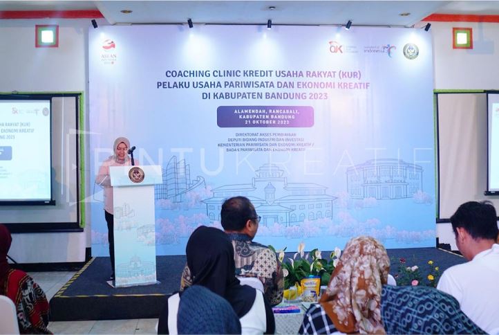 Coaching Clinic Kredit Usaha Rakyat (KUR) Pelaku Usaha Pariwisata dan Ekonomi Kreatif di Kabupaten Bandung 2023