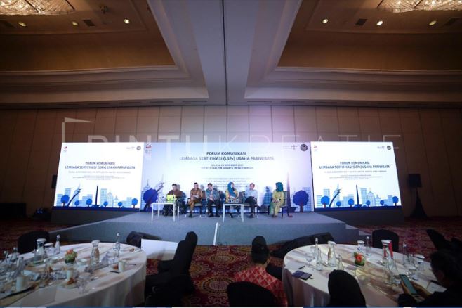 Forum Komunikasi Lembaga Sertifikasi (LSPr) Usaha Pariwisata Kemenparekraf/Baparekraf