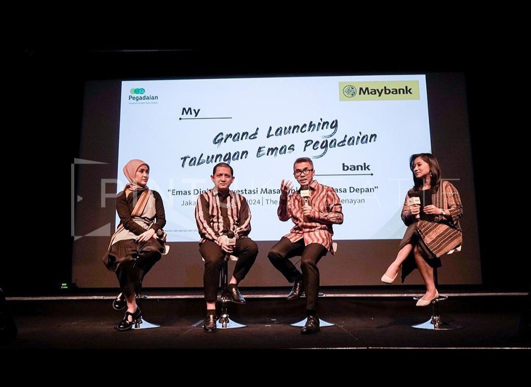 Maybank: Grand Launching Tabungan Emas Pegadaian