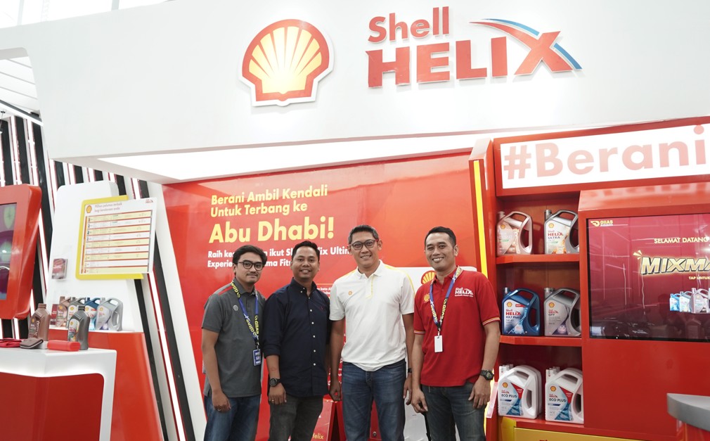 Shell Helix Booth at GIIAS Surabaya