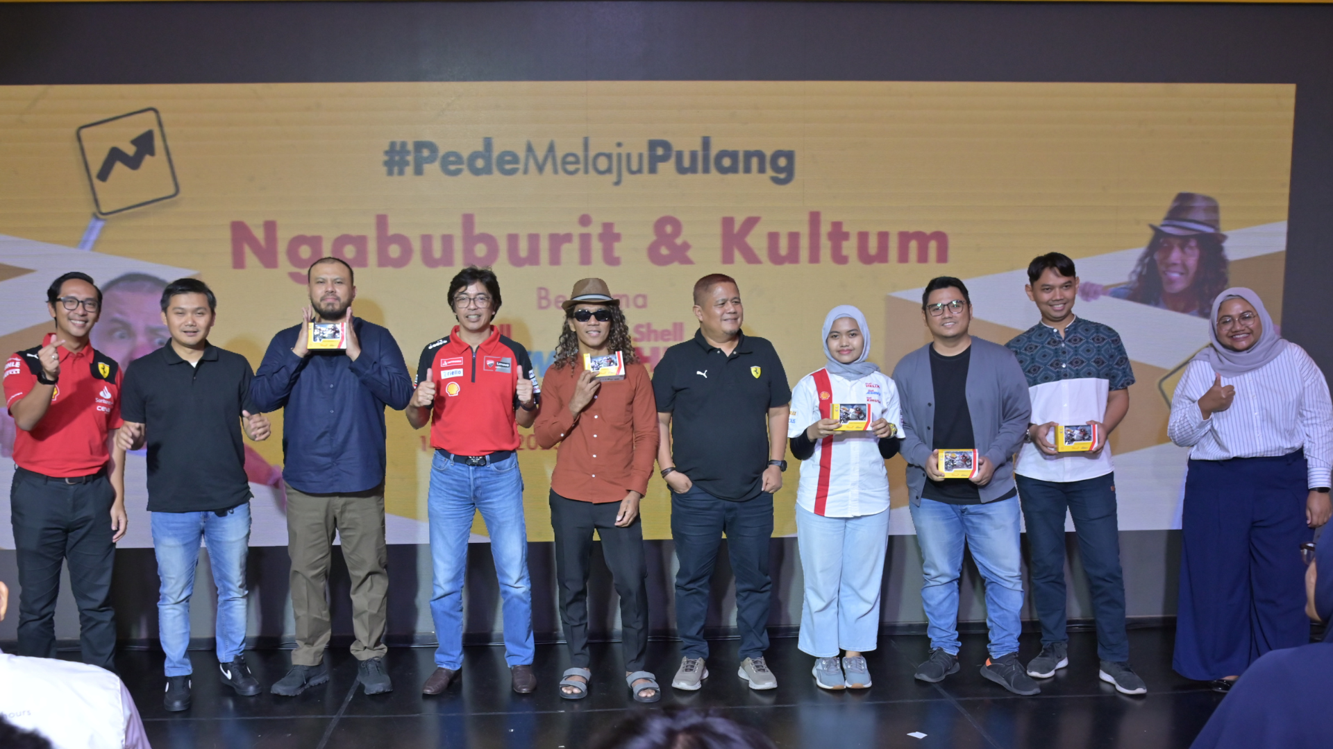 Ngabuburit & Kultum bersama Shell Pede Melaju Pulang