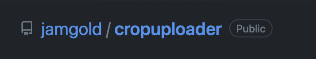 cropuploader package