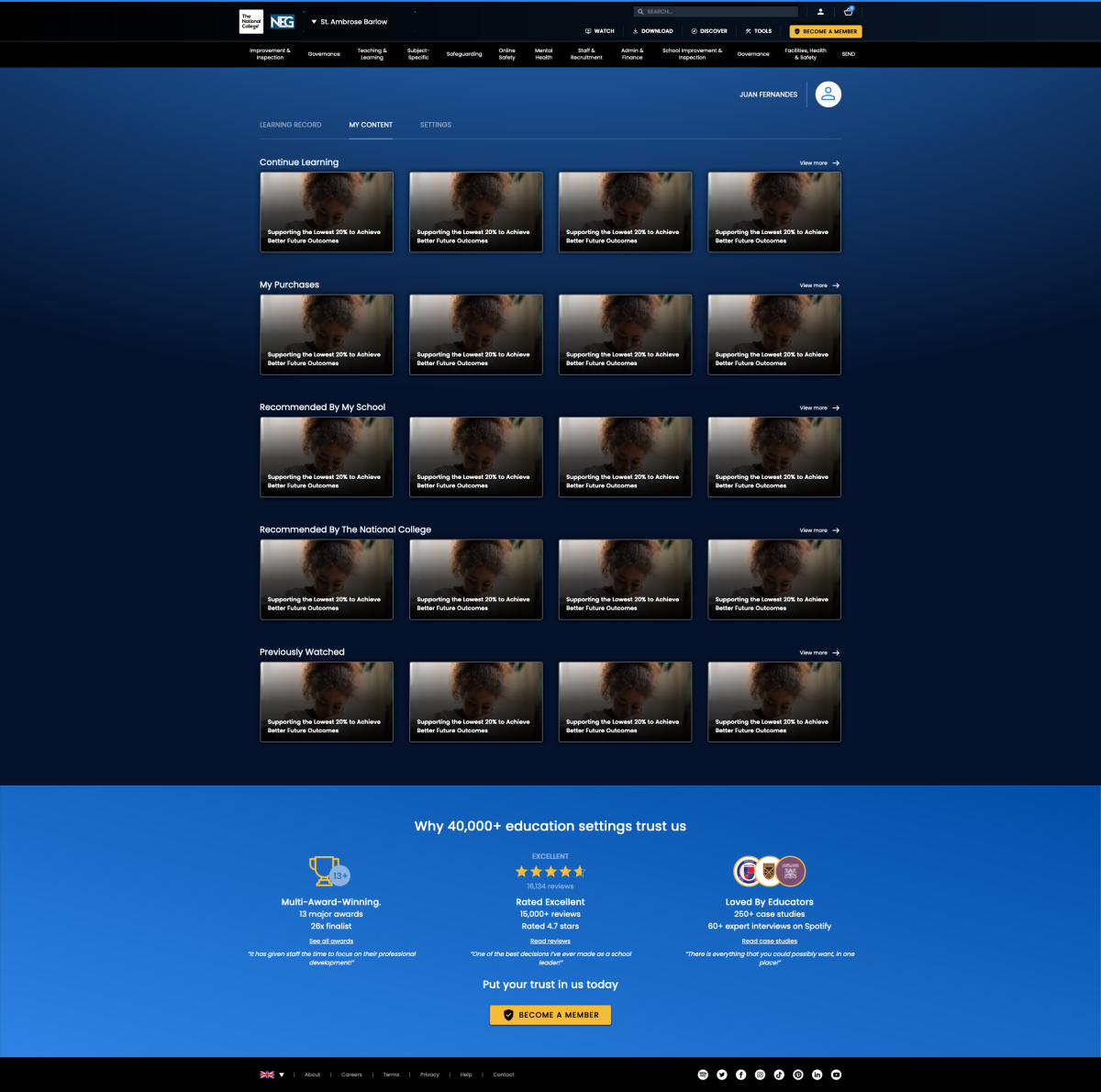 My Profile