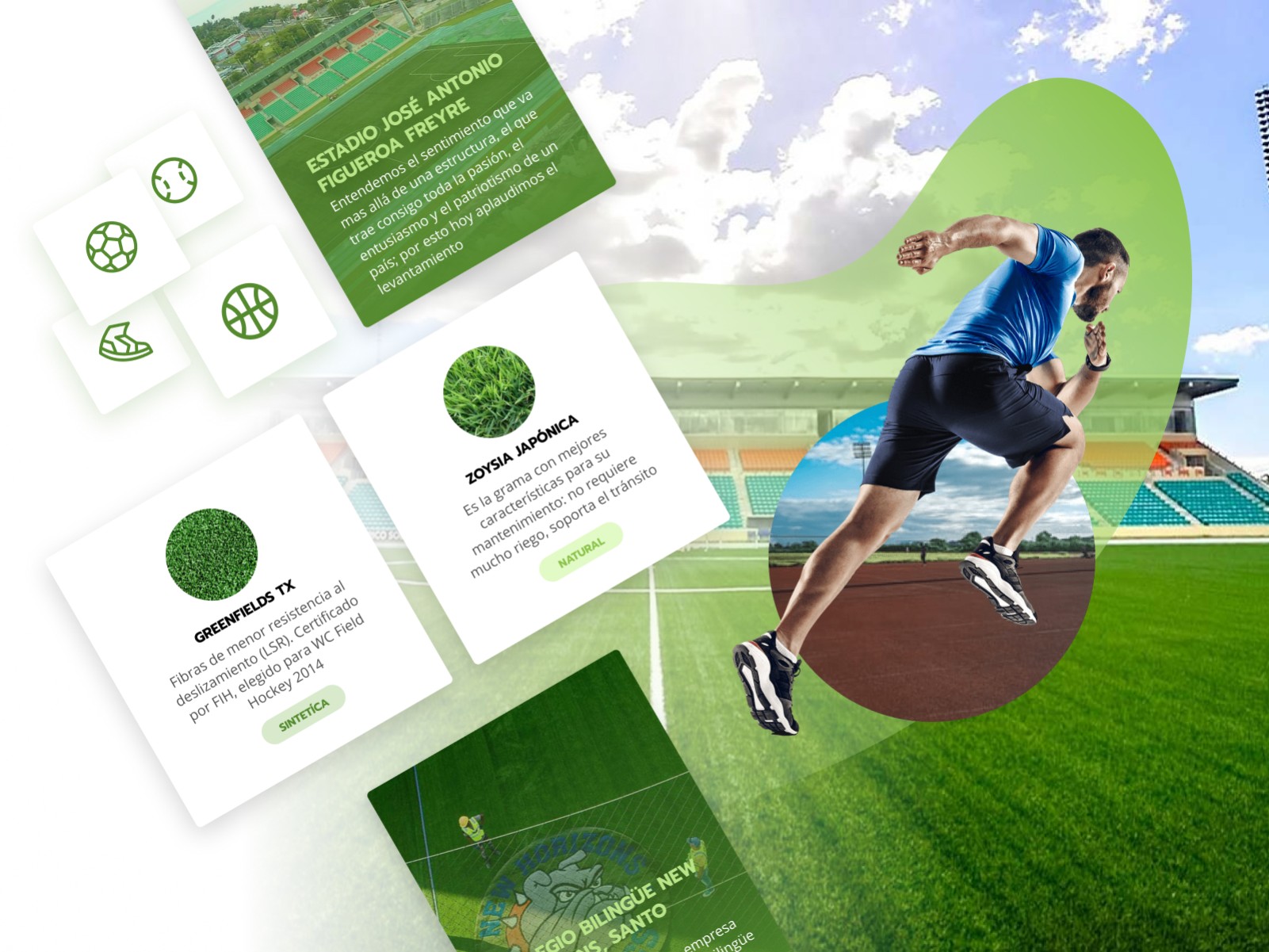 Sport Manufacturing web development Juan Garces, Product designer