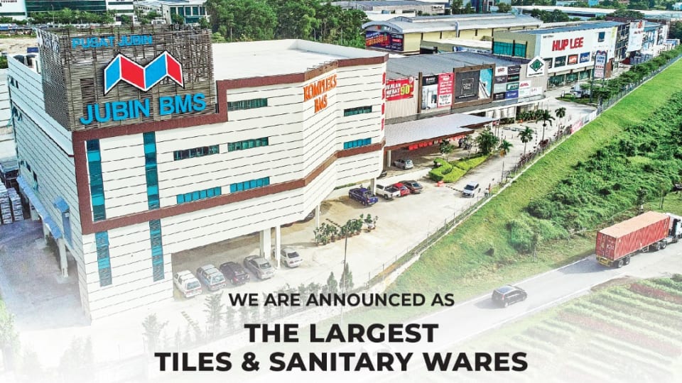 Largest tile and sanitary wares showroom in Malaysia