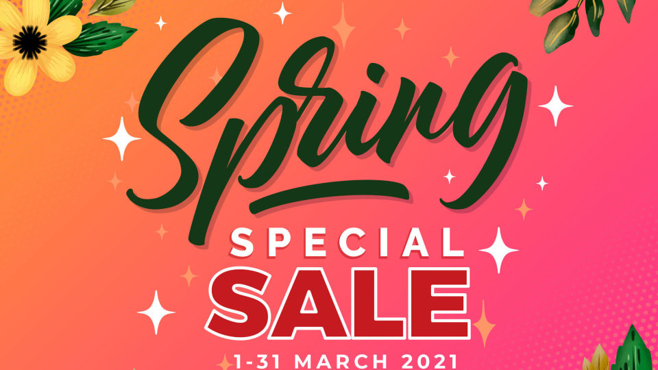 Special Spring Sales